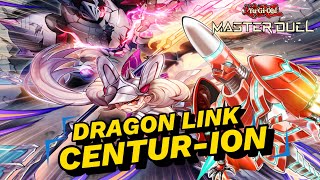 INSANE SYNERGY DRAGON LINK CENTURION DECK  YuGiOh Master Duel [upl. by Shlomo797]