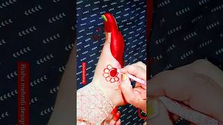 beautiful red mehndi designs ytshorts shorts mehandi henna art alta hindisong [upl. by Bamford229]