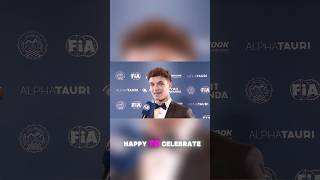 Lando Norris at the FIA Award Ceremony 🤩🏆🧡 trending formula1 landonorris f1 [upl. by Litman]