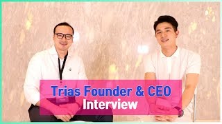 Trias Founder amp CEO Anbang Ruan Interview [upl. by Weisburgh647]