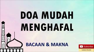 DOA MUDAH MENGHAFAL [upl. by Angelle217]