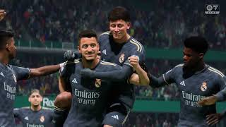 Real Betis vs Real Madrid  Manager Career  La Liga  FC24 [upl. by Sanoj]