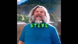 I AM STEVE  MINECRAFT EDIT   Minecraft Movie  Edit [upl. by Philina49]