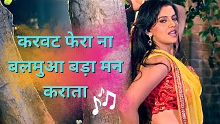 करवट फेरा ना बलमुआ बड़ा मन कराता  Akshara Singhs Best Romantic Song  Full HD [upl. by Tommy191]