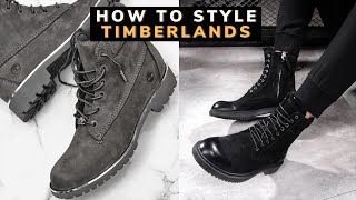 New Ways To Style Timberland Boots For Men 2021  Timberland Boots Outfit Men  Timberland Boots [upl. by Ballinger]