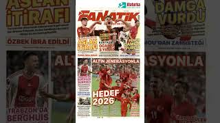 Fanatik Gazetesi 1 Sayfa  13 Ekim 2024 [upl. by Thistle]