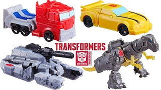 NEW Transformers 5 Budget Toys transformers bumblebee optimusprime [upl. by Adekahs]