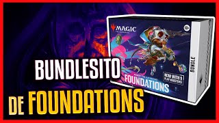 ¡EL ULTIMO SET DE STANDARD  Apertura de MTG FOUNDATIONS Bundle [upl. by Farly845]