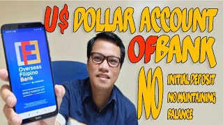 🔴Paano Mag Open ng U Dollar Account sa OFBANK Mobile Banking App [upl. by Idas]