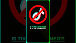 TikTok BANNED Is it true tiktok unitedstates news technology [upl. by Htebazle]