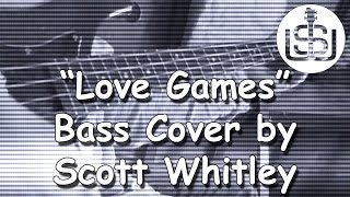 Level 42s Love Games bass coverplayalong by Scott Whitley [upl. by Gnirol]