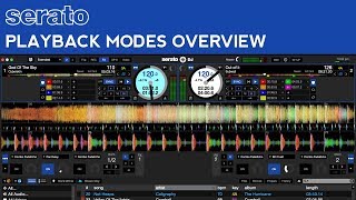 Serato Scratch Live Tutorial Overview of the 3 Playback Modes [upl. by Chenee]