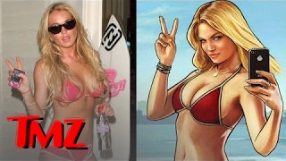 Lindsay Lohan is in Grand Theft Auto V  TMZ [upl. by Oralla924]