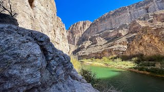 Boquillas Canyon Trail  Big Bend National Park [upl. by Lesig]