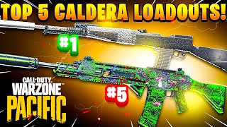 CALDERA TOP 5 BEST META WARZONE LOADOUTS AFTER UPDATE 🔥 BEST Warzone Loadouts and Class Setups [upl. by Anoek126]