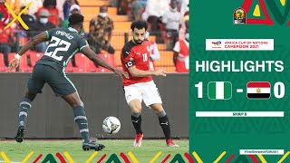 Nigeria 🆚 Egypt Highlights  TotalEnergiesAFCON2021  Group D [upl. by Letnuhs]