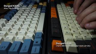 Aliaz vs Cherry MX Silent Red [upl. by Daven]