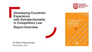 Launch of UNCTAD report on extraterritoriality in competition law enforcement [upl. by Adlare933]