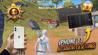 CLICKY 29🔥BEST Sensitivity amp Settings ZERO RECOIL For iPhone 11  Code Update PUBG MOBILE [upl. by Calypso]