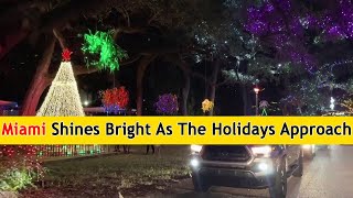 Miami Shines Bright As The Holidays Approach  DRM News Global  AQ1S [upl. by Maggs618]