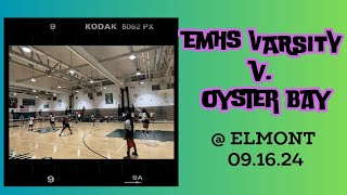 EMHS Varsity L v Oyster Bay 091624 [upl. by Ayita586]