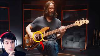 Can Keanu Reeves Actually Play BASS [upl. by Aidualc757]