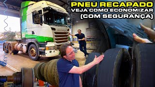 🚛PNEU RECAPADO VALE A PENA Veja Produção e Benefícios para Pesados Recapagem DPaschoal RecMaxx [upl. by Aikahs]