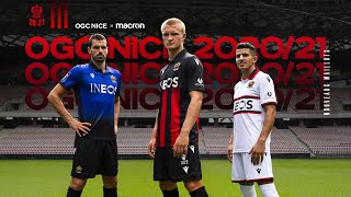 Atal Dolberg et Schneiderlin présentent les nouveaux maillots de lOGC Nice 202021 [upl. by Richmal]