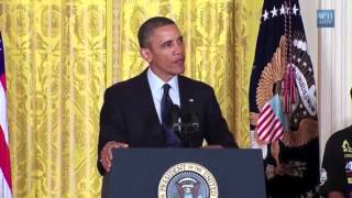 Barack Obama Singing quotGet Luckyquot by Daft Punk Original [upl. by Adiana419]