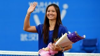 Li Na Returns To Wuhan [upl. by Asiram]