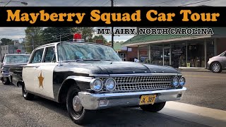 Mayberry Squad Car Tour Mount Airy NC [upl. by Nnanaej]