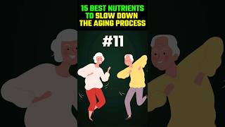 You can SLOW DOWN AGING Process with 15 Nutrients  Vitamin E [upl. by Sosthenna]