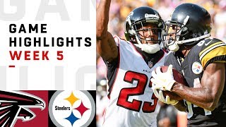 Falcons vs Steelers Week 5 Highlights  NFL 2018 [upl. by Yahsan]