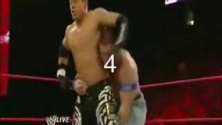 John Cena 5 Moves Of Doom [upl. by Legin893]