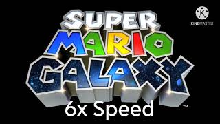 15 Variations Super Mario Galaxy Game Over in 110 Seconds [upl. by Nino]