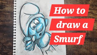 How to draw a Smurf [upl. by Alius]