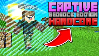 CAPTIVE NO MODO HARDCORE  MINECRAFT BEDROCK [upl. by Yeleak]