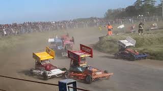 Finale Stockcar F2 Pinkstermaandag 2023 NAC Autocross Kollum  RaRaRacing [upl. by Alol]