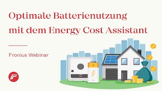 Webinar Optimale Batterienutzung mit dem Energy Cost Assistant [upl. by Inahpit]