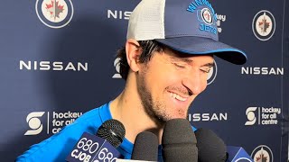 Winnipeg Jets Practice Report Mark Scheifele [upl. by Narret]