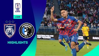 Johor Darul Tazim 80 Penang FC  LS26  Highlights Liga Super 2023 [upl. by Caren]