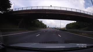 HN11 FZF Listening to Sat Nav  RoadHawk HD Dash Cam [upl. by Ybocaj]