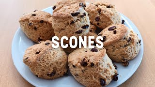 How to Make Scones  Vegetable Oil Scones Raisin Scones  Evarena Cookery [upl. by Haniraz688]