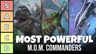 The Most Powerful Commanders of March of the Machine  Power Tier List  EDH  MTG [upl. by Longtin]