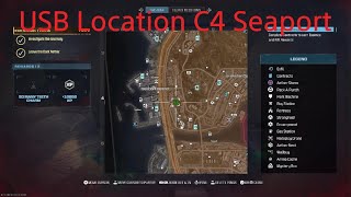 MWZ USB Location C4 Seaport 😎callofduty cod ps5 warzone gameplay mw3 [upl. by Ellesij15]