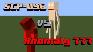 Minecraft SCP096 VS Anomaly 777 [upl. by Filemon407]