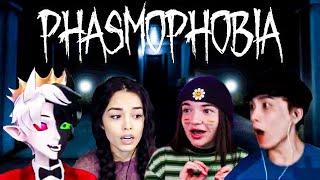 Ranboo plays Phasmophobia with Sykkuno Valkyrae amp Aimsey [upl. by Getter566]