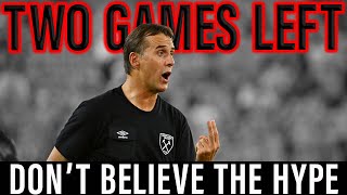 Lopetegui to Stay at West Ham I Dont Believe a Word of It  Newcastle amp Arsenal The Final Test [upl. by Arymat]