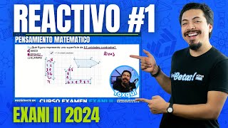 Examen Simulador EXANI II Reactivo 1 de Pensamiento Matemático  Área y Geometría [upl. by Jerrie]