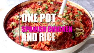 One Pot Spanish Chicken and Rice [upl. by Godfrey657]